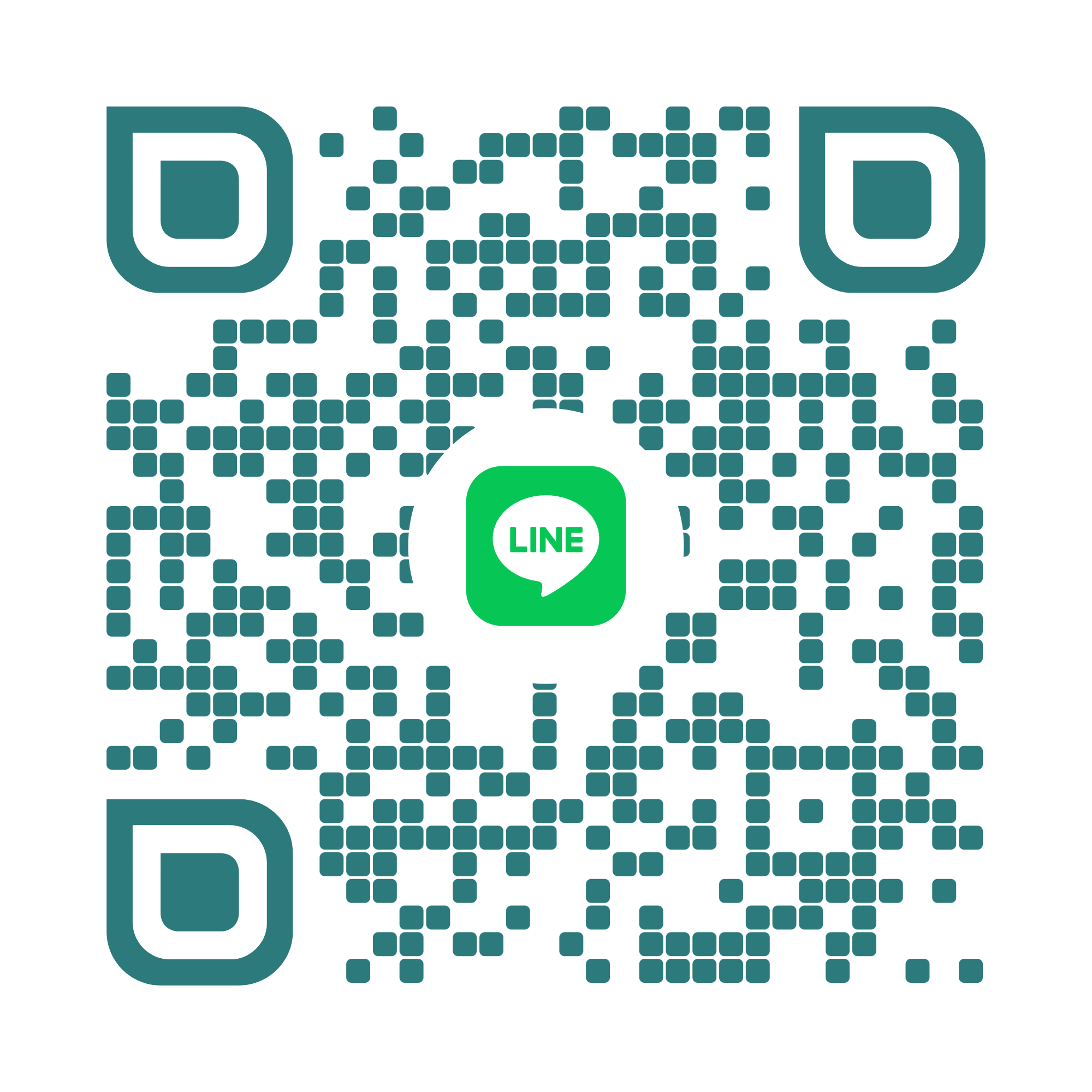 けんしんケアサービス公式LINE QRコード